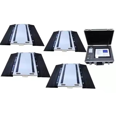 Tragbare Achsbelastungsschalen mit Lithiumbatterie mit 12V Gleichstrom und Touchscreen