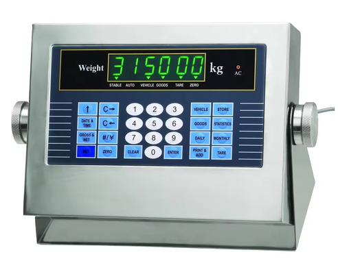 8 Sensor-Lastzell-Anzeige XK3190 SS Indikator Fortgeschrittener Gewichtsindikator Waage mit Drucker